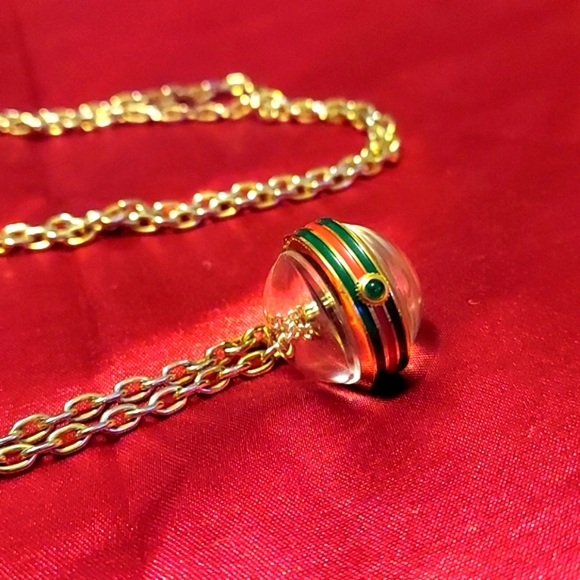 HTF Gucci sphere watch, boule necklace exquisite, vintage early 80's, EWC! - Picture 6 of 12